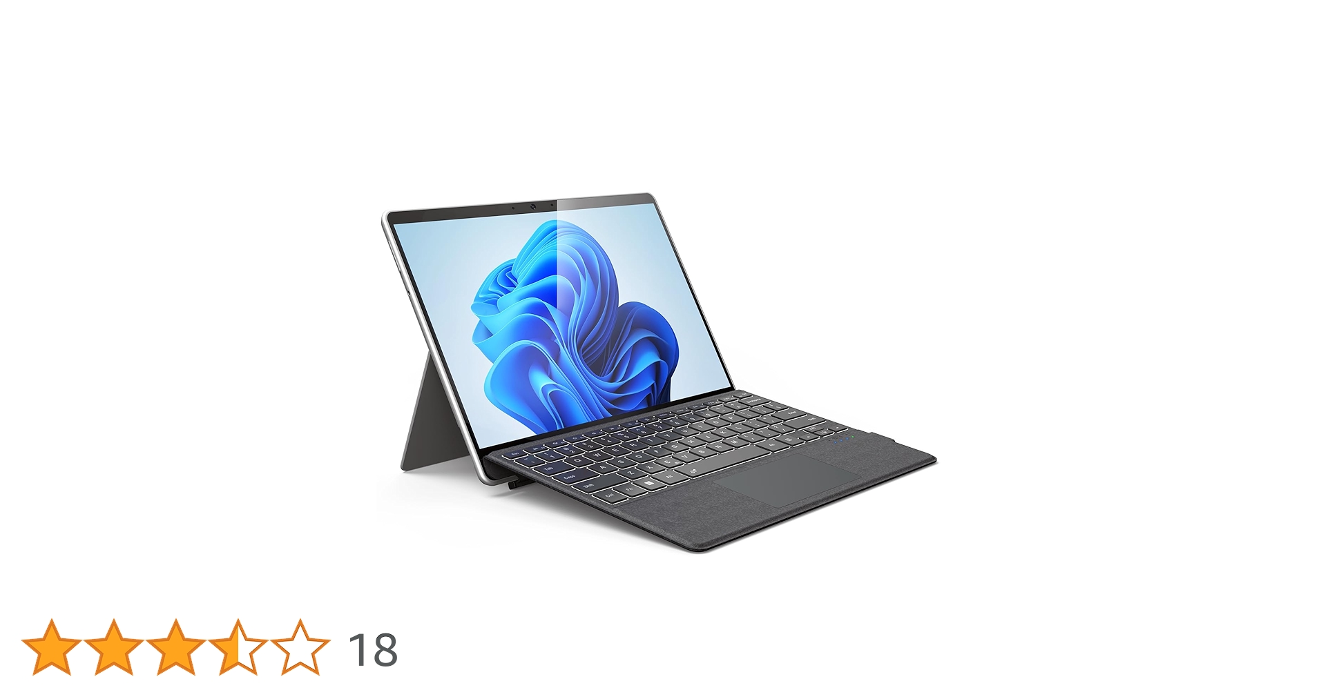 バッテリー新品同様！Surface Pro8 プラチナ キーボード付　オフィス Amazon | Surface Pro Signature キーボード ブラック